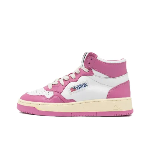 AUTRY Высокие кроссовки для скейтбординга женские фиолетовые