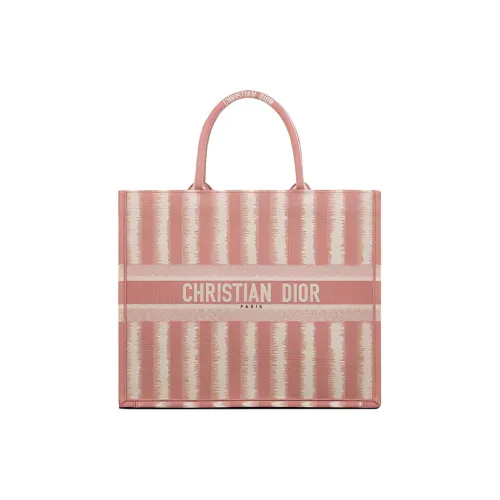 DIOR BookTote Canvas Tote Bag Tote Bag Shopping Bag Regular Women's Pink