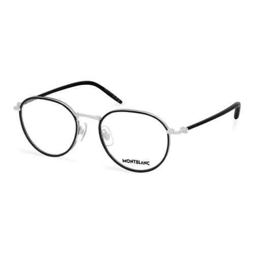 MONTBLANC Металл Круглые Оправы для очков Мужские Черные