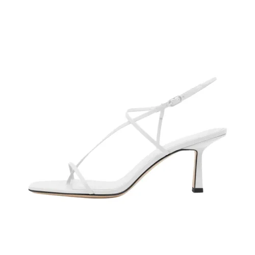 STUDIO AMELIA One Ремешок Сандалии 7 см Женские Белые