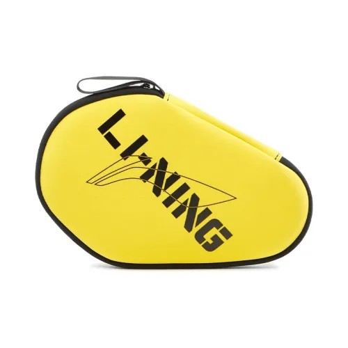 Лайнер Table Tennis Series Полиэстер Настольный теннис Ракетка Чехол Клатч Унисекс Ярко-желтый