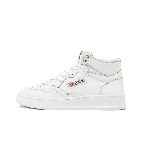 AUTRY Высокие кроссовки для скейтбординга белые женские