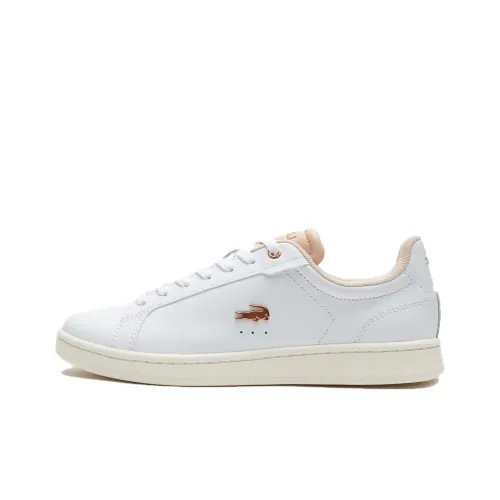 LACOSTE Carnaby Pro Low Кроссовки для скейтбординга Top Женские Белые