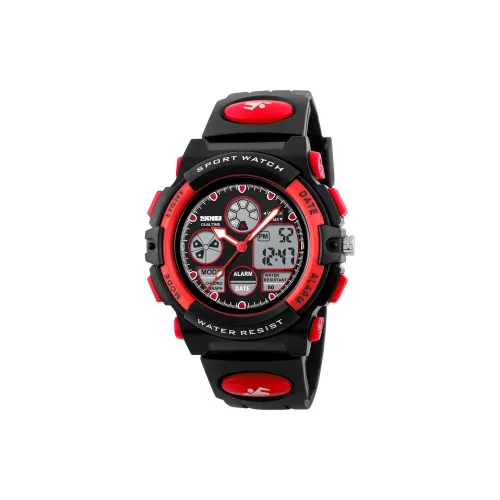 SKMEI Электронные часы с механизмом Movement для детей, 48mm*44mm*17mm, черные