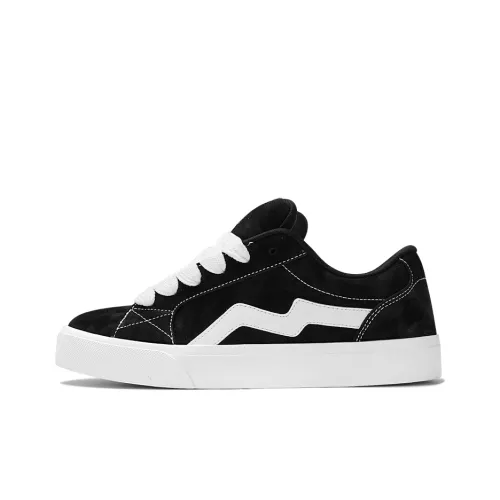 BXGY Slip-resistant Abrasion-resistant Lightweight Low-Top Skateboarding Shoes Unisex Black White BXGY Противоскользящие Устойчивые к износу Легкие Низкие Кроссовки для скейтбординга Унисекс Черный Белый