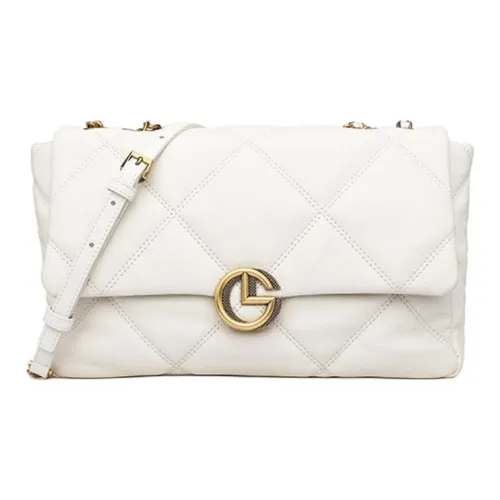 GOLDLION Сумка через плечо из синтетической кожи женская экрю черная