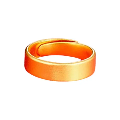 DADA Чистое золото Кольца Унисекс Золотой
