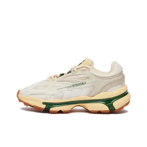 HIGHSNOBIETY x LACOSTE L003 2K24 Низкий топ Повседневная обувь Женская Серый