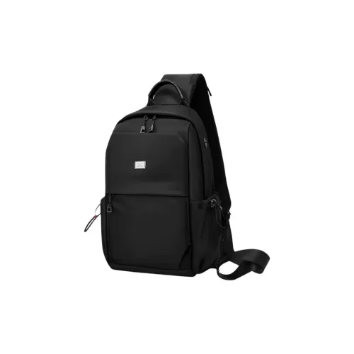 SEPTWOLVES Oxford Рюкзак Сумка через плечо Средний Мужской Черный