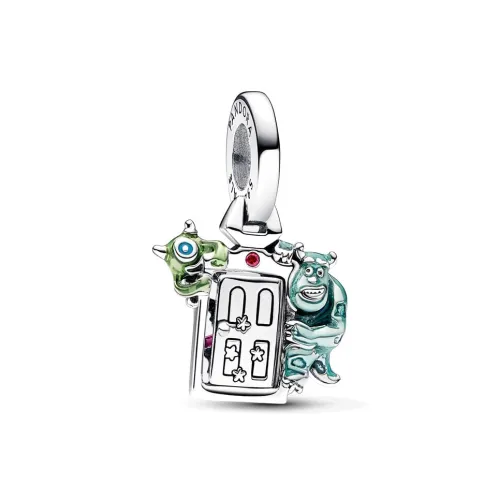 Pandora Серебряный Эмаль Кубический цирконий Подвески Women's Silver