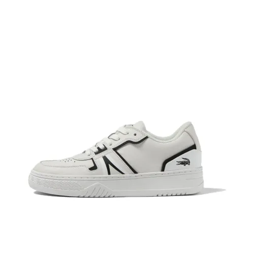 LACOSTE L001 Low Топ Скейтборд Кроссовки Женские Белые