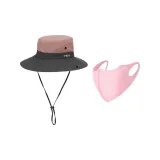 Розовый + Розовый (Шапки и кепки + Маска для лица)