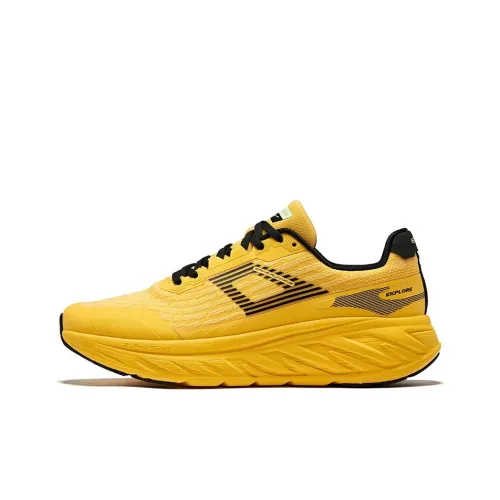 Erke Беговые кроссовки Low Top Pineapple Yellow Black Men's