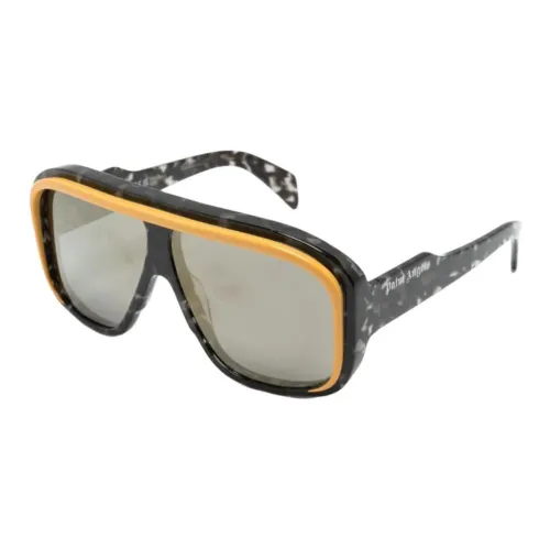 Moncler Ацетат Нерегулярная форма Солнцезащитные очки Мужской Черный