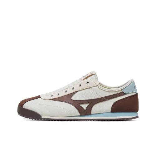 Mizuno LG 60S Повседневный Низкий Топ Экрю Кофейный Унисекс