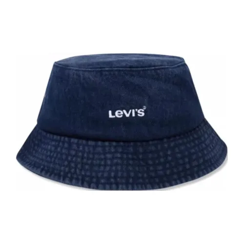 Levi's Cotton Bucket Hats Мужской Синий