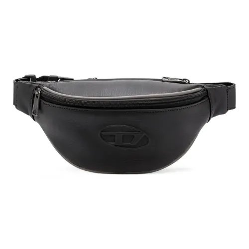 DIESEL Синтетическая кожа Через плечо Бананка Мужской Черный