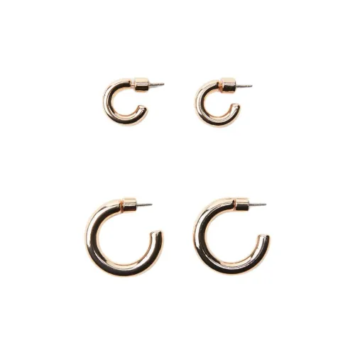 ZARA Серьги из металла женские золотые