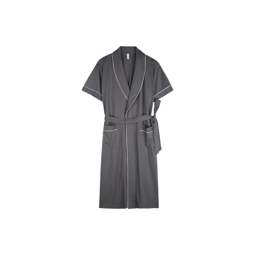 Xuan Liang Банные халаты Мужской Парижский серый
