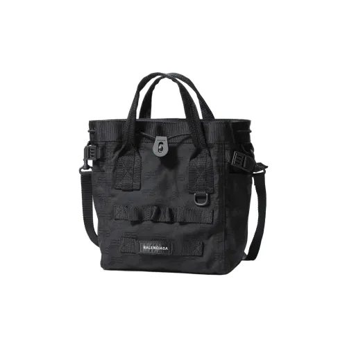 Balenciaga Army Переработанный Нейлон Портативная Сумка через плечо Сумка на плечо Мужская Черная