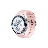 Арочный силиконовый ремешок для часов [розовый]