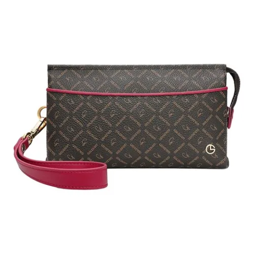 GOLDLION PVC Кошелек Женский Бордовый