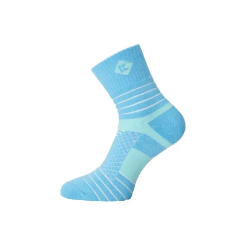 KUMPOO Носки Crew Унисекс Сапфирово-зеленый