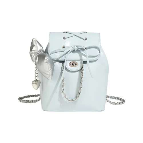 UNITE STAR ПУ (полиуретан) Рюкзак Средний Женский Синий Розовый Серебряный