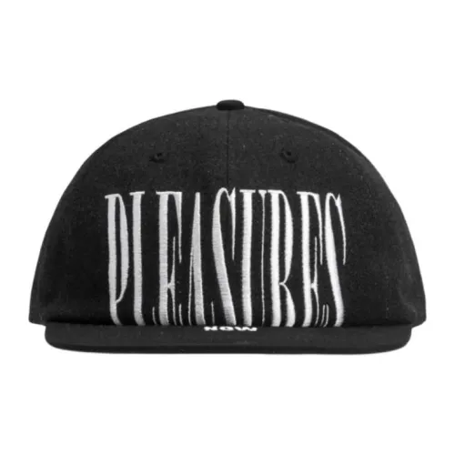 PLEASURES Хлопковые кепки Мужские Черные