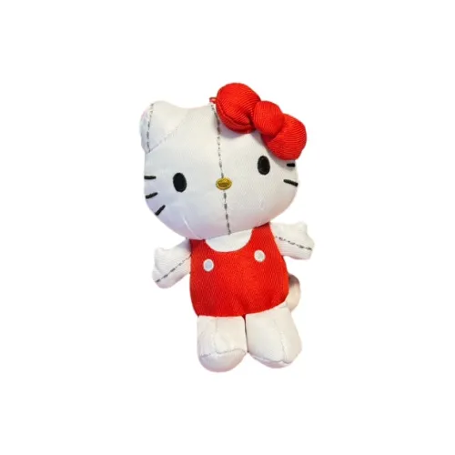 Санрио Hello Kitty 50th Anniversary Limited Edition Плюшевая Кукла Подвеска Трубы Высокие