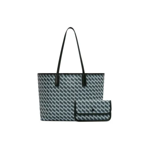 ELLE Сумка из микрофибры с синтетической кожей сумка-тоут сумка для покупок сумка через плечо большая белый серый