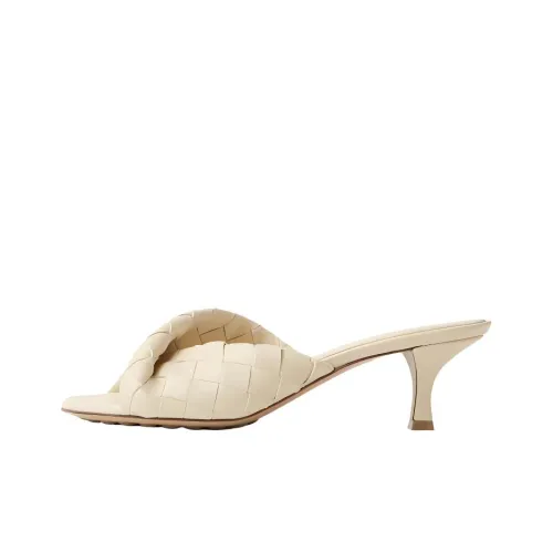 Bottega Veneta Blink Слипоны Женские Бежевые