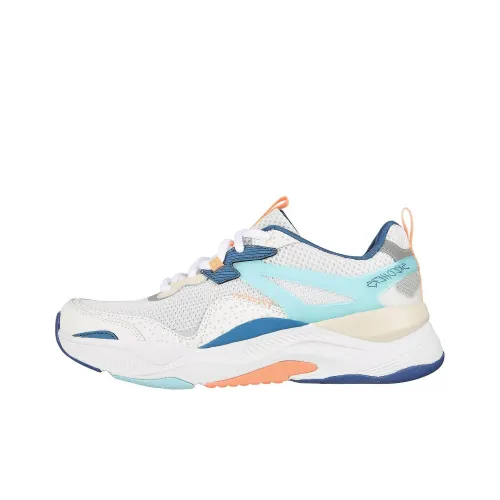 Skechers Sport Низкие Беговые Кроссовки Женские Белые Многоцветные