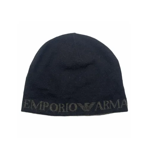 EMPORIO ARMANI Шапки-бини Мужской Черный