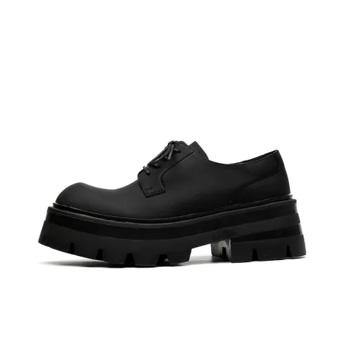 Zuogedu Модный Универсальный Derby Обувь Модный OVERSIZED Кэжуал Мужской Черный