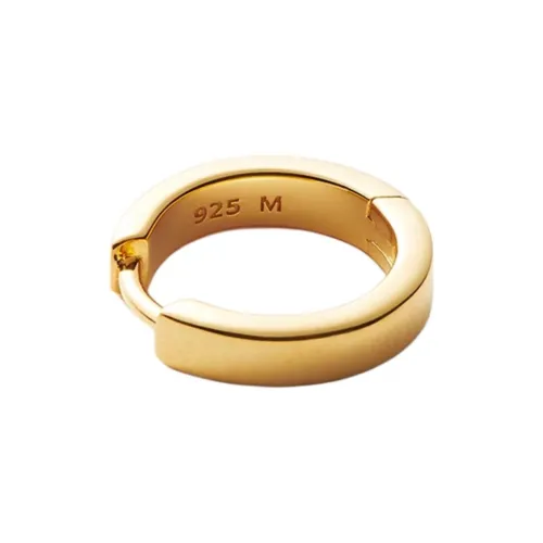 Серьги Missoma из переработанного серебра 925 пробы с покрытием из переработанного 18-каратного золота унисекс золото