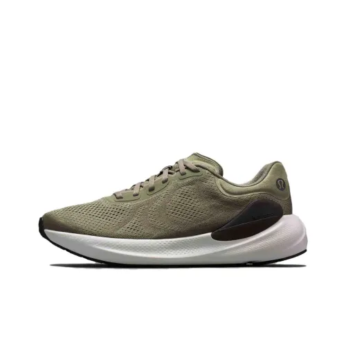 lululemon Beyondfeel Беговые кроссовки Низкий Топ Stove Зеленый/Цвет Vapor/Черный Мужской