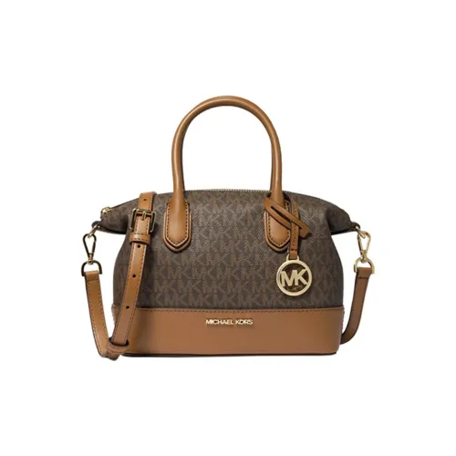 MICHAEL KORS Сумка из искусственной кожи сумка для покупок маленькая сумка женская темно-коричневый желтый коричневый