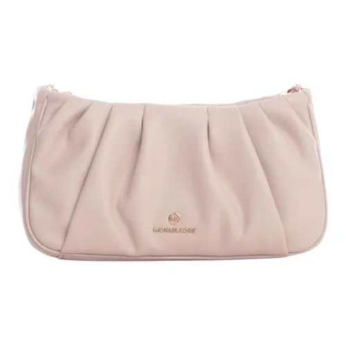 MICHAEL KORS Hannah Кожа Сумка через плечо Одно плечо Клатч Маленький Женский Нежно-розовый