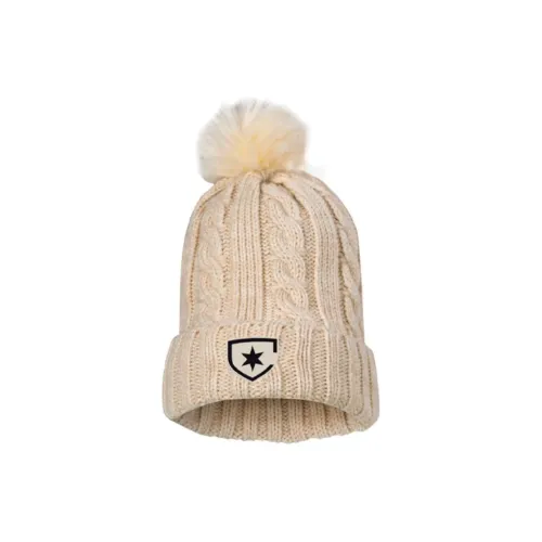 Nike Акриловые шапки-бини унисекс бежевого цвета