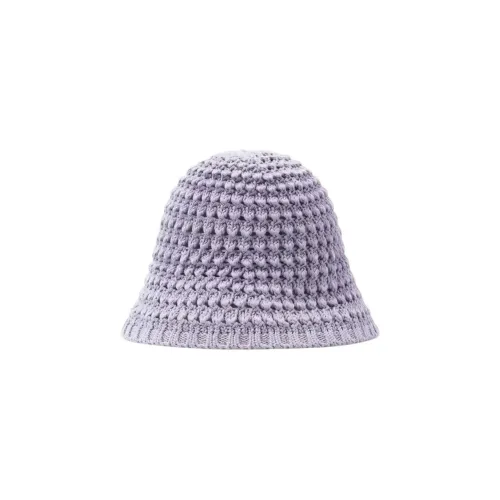 COS Cotton Bucket Hats Женские Фиолетовый