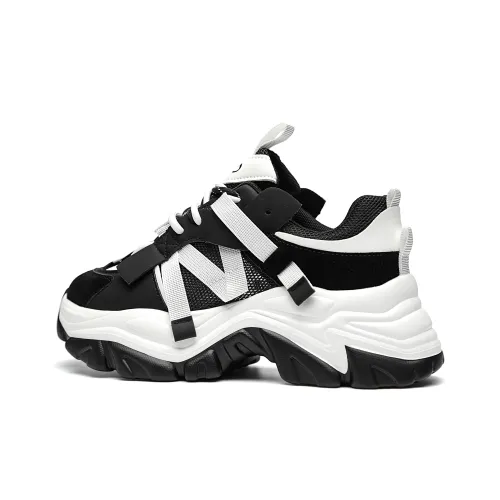 ORD Low-Top Platform Sneakers Black Unisex ORD Низкие кеды с платформой Черные Унисекс
