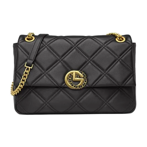 GOLDLION Сумка через плечо из натуральной коровьей кожи женская сумка на плечо черная коричневая кофейная экрю