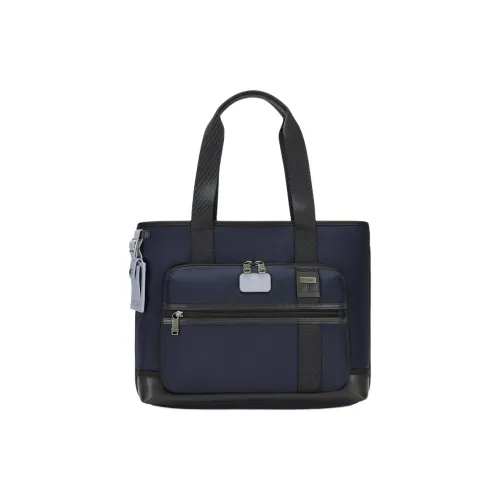 TUMI Баллистический нейлон с коровьей кожей тоут-сумка сумка для покупок сумка через плечо мужская сумка индиго