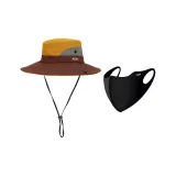 Жёлтый + Чёрный (Шапки и кепки + Маска для лица)