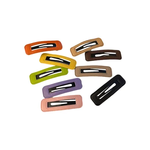 YIRU PU кожа стальная нижняя заколка заколки для волос Kids