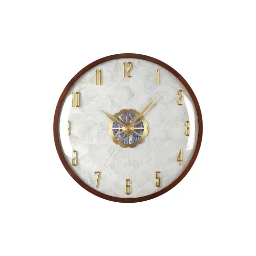 HENSE Кварцевый Movement Унисекс Настенные часы Белый