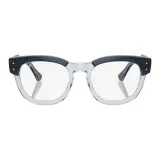 8324 Синий с прозрачной синей рамкой 50 мм