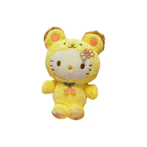 Санрио Hello Kitty 50th Anniversary Limited Edition Плюшевая Кукла с Подвеской Трубы Высокие