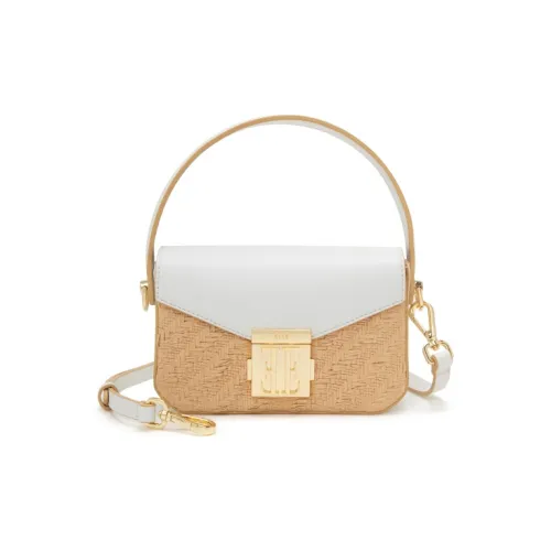 ELLE Ткань Синтетическая кожа Сумка через плечо Сумка Обычная Женская